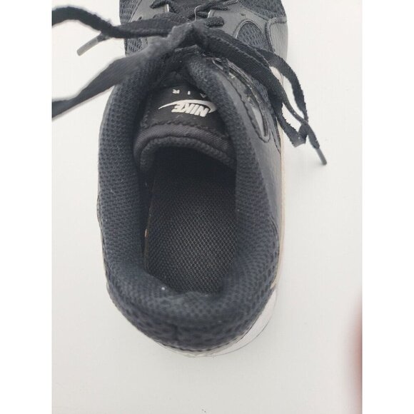 Nike Air Model CW4554-001 Sneakers Size 7.5 Youth Preowned Black Fast Shipping - Picture 8 of 9